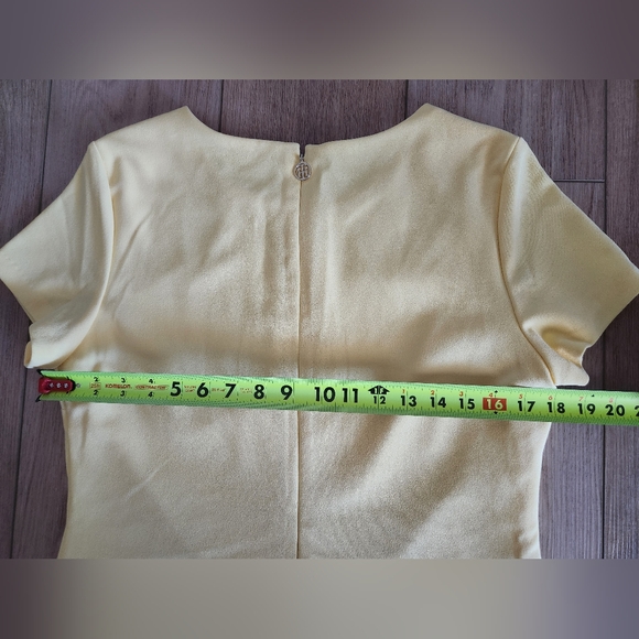 Tommy Hilfigger Yellow Dress Women's Size 10 - Picture 2 of 8